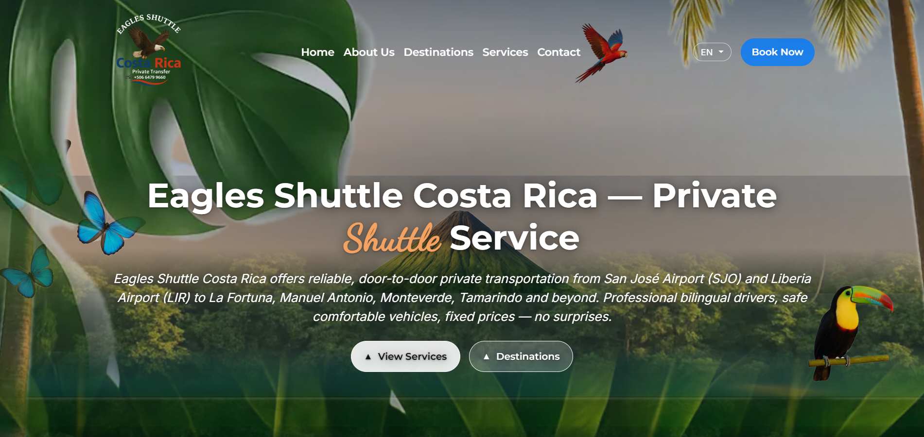 Eagles Shuttle Costa Rica